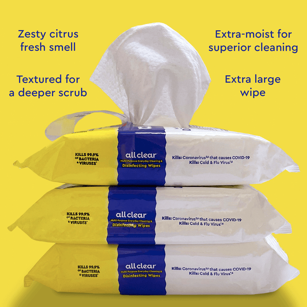 Disinfecting Wipes Travel, 40 count each, Value Pack Bundle