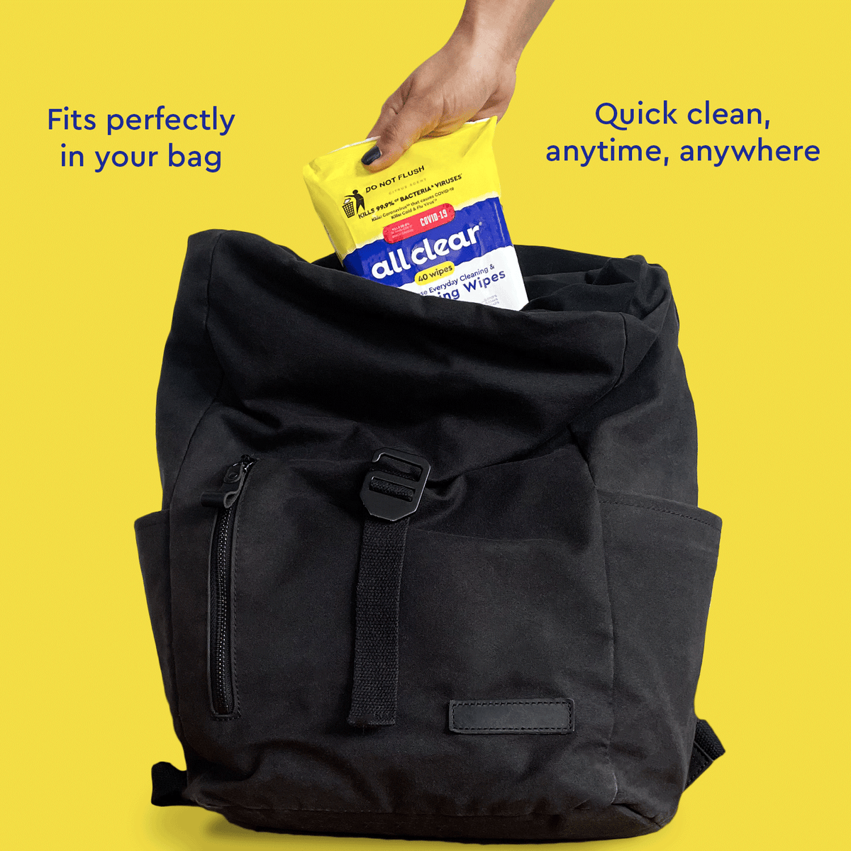Disinfecting Wipes Travel, 40 count each, Value Pack Bundle